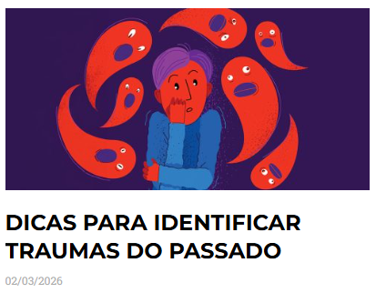 Capa do artigo sobre identificação de traumas psicológicos.