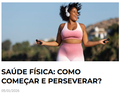 Artigo relacionando atividade física e persistência psicológica.